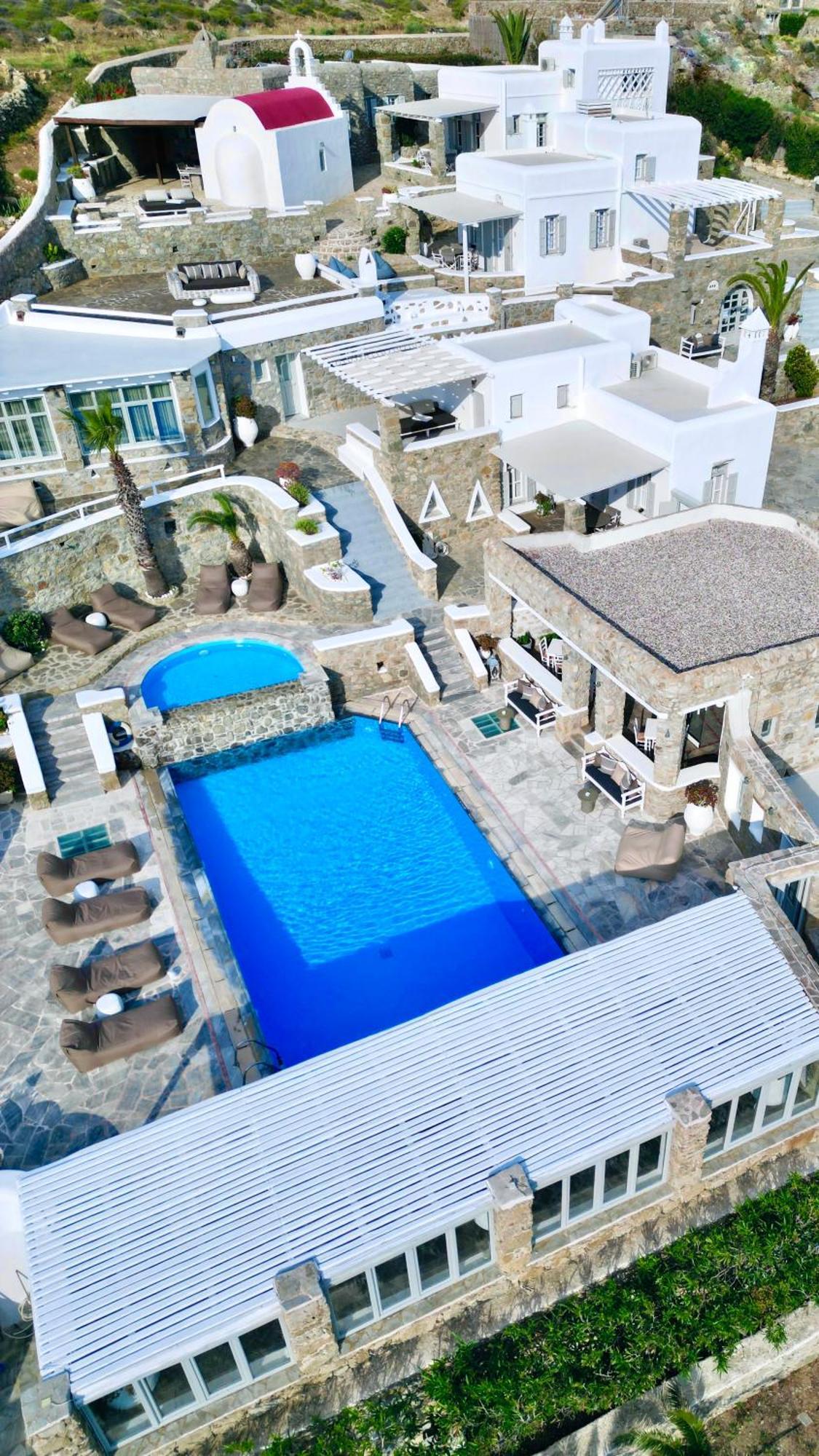 Kallos Of Mykonos - Previous Leonis Summer Houses Ornos  Zewnętrze zdjęcie